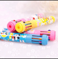 Multicolor 10 in 1 Cartoon Character Ballpoint Pen (Random Colour). 