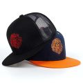 【The road to happiness Store】High quality lion face embroidery snapback cap king hip hop hat for Mens and cap hats. 