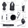 Self Defense For Safety Keychain Full Set With Personal Alarm, Knife Accessories Birthday Gifts For Mom Women Girls. 