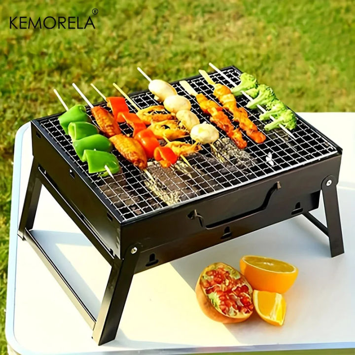 Folding%20Portable%20Charcoal%20Grill%20%E2%80%93%20Stainless%20Steel%20Mini%20BBQ%20Grill%20for%20Outdoor%20Cooking,%20Camping,%20Picnics,%20Beach,%20Tailgating,%20Compact%20&%20Easy%20to%20Carry%20-%20Image%203