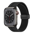 Sports Silicone Magnetic Lock Watch Band Strap For Appl Watch 38mm 40mm 41mm 42mm 44mm 45mm 49mm Ultra All Series 1 to 8. 