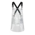 Fashion Barber Apron Oil Resistant Waterproof Home Aprons Unisex TPU for Kitchen Hair Salon Barber Barista Household Supplies. 