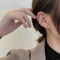 Non-Piercing Three Layer Punk Metal Zircon Ear Clip Ear Cuff for Women Cool Girl's Earrings Fake Cartilage Simple Y2K Earring Jewelry Gifts. 