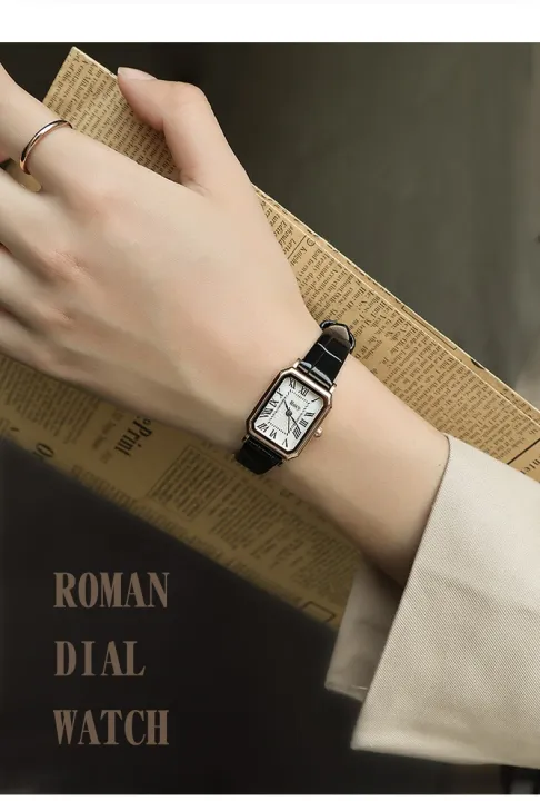 Vintage%20Small%20Dial%20Women's%20Watch%20Niche%20High-grade%20Leather%20Small%20Square%20Watch%20Light%20Luxury%20Temperament%20Quartz%20Watch%20-%20Image%207