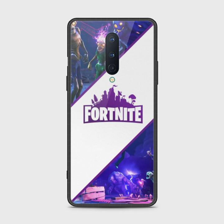 OnePlus 8 Cover - SkinLee HQ Infinity Glass Case (Soft) - Fortnite Sleepy Motel - SKINLEE-527-1-921-474
