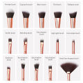 MAANGE 15pcs Professional Makeup Brushes Set Kit Foundation Blush Lip Eyeliner Eye Shadow Face Powder Brush Set For Cosmetic. 