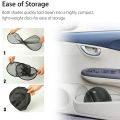 2Pcs Universal Size 25.59X14.96 Inch Car Sun Shade for Side Window with Suction Cups for Baby Kids and Pets. 
