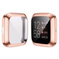 Soft Tpu Case For Fitbit Versa 2 Versa Lite Waterproof Cover Smartwatch Shell Full Screen Protector Versa 3/Sense Accessories. 