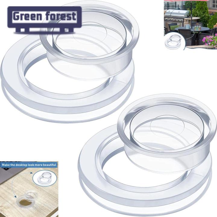 Green forest Umbrella Hole Ring Plug Stable Structure Garden Table Umbrella Hole Ring