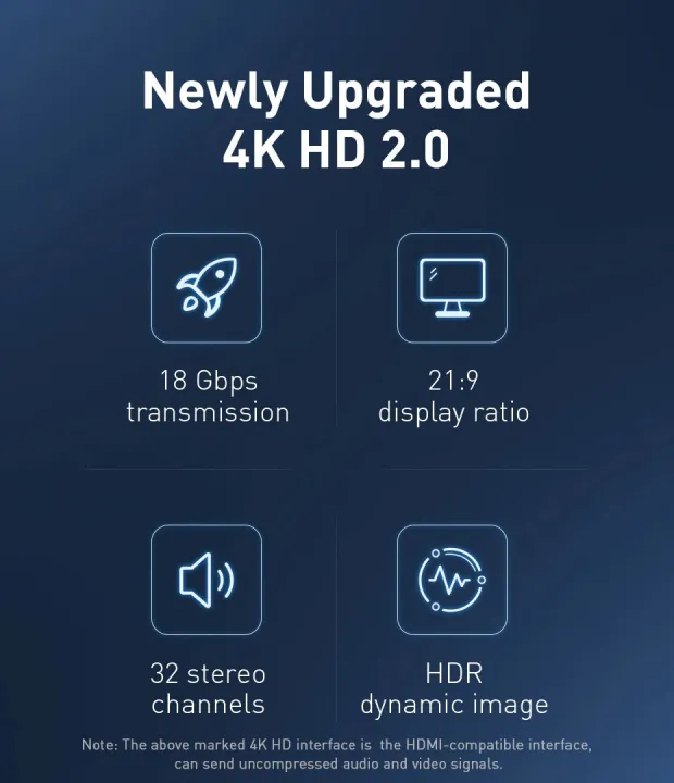 BASEUS%20%204K%20HDMI%20to%20HDMI%20Cable,%20HDMI%202.0%20Cable%20Ultra%20High%20Speed%2018Gbps%204K@60Hz%20Video,%20UHD%202160P,%20HD%201080P,%20for%20Monitor%20Xbox%20PS3/4/5%20Apple%20TV%20Samsung%20LG%20etc%20-%20Image%203