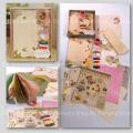 Eno Greeting Vintage Photo Album Scrapbook Kit DIY Complete Scrapbook Kit Gift Scrapbooking Album Set. 