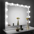 Vanity Lights Kit Hollywood Style Makeup 10 LED Light Bulbs Dressing Mirrors, Dimmable Switch, Power Plug. 