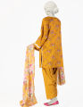 Junaid Jamshed  2025 Volume 2 Women Stitched 3 Piece JLAWN-S-25-106/S SHAHJAHAN-02. 