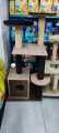 Cat condo Cat Tree Large Cat Tower Cat Trees with Scratching Post, Condos,Indoor Cats Modern Play House as Activity Center for Cats and Kittens. 