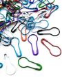 50pcs Random Color Safety Pin Small Iron Gourd Bulb Pin For Clothing Crafting discovered amazing products on Hijab World. 