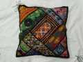 Multicolor Handmade Cushion Covers Set For Sofa Pack of 2. 