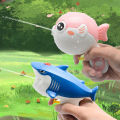 Amamia Water Shooter Cartoon Long Range Water Fight Toy. 