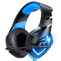ONIKUMA Gaming Headset K1 B Pro Stereo Sound Noise Cancelling Mic Over Ears Gaming Headphone for Nintendo Switch Playstation 4 Laptop Smartphones and PC (Blue). 