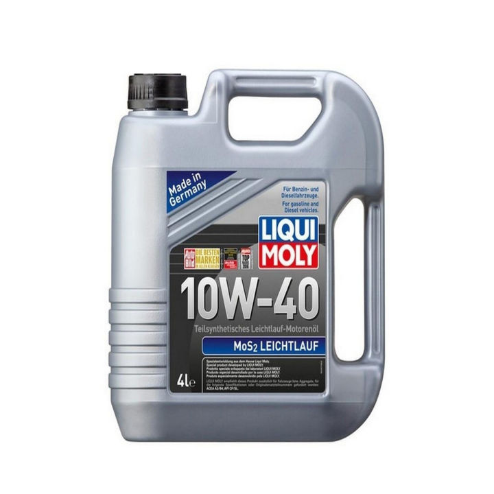 Liqui Moly Mos2 10W-40 Engine Oil  Especially For Wear Protection Friction Reducer