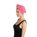 Magic Drying Microfiber Hair Towel Wrapped Turban Turbie Twist. 