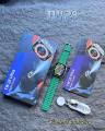 TW 28 Ultra Smart Watch  2 .1 IPS Display  BT Calling  Waterproof Flash Light Smart Watch. 
