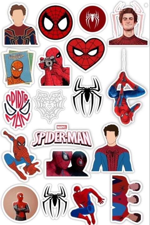 Spider man stickers Best for kids mobile girls tablets etc