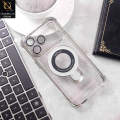 IPhone_ 17 Pro Max Cover - Silver - New Premium Soft Bordered Case With Metal Kick stand And Camera protection. 