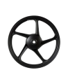 Motorcycle Honda cg125 self/ classic  Alloy rims ( Big hub / imported quality black Trs black polished wheel rims ). 