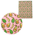 Polyester Cotton Fabric Pure Cotton Fruits Avocado Printed for Sewing Home Textile Child Dress Making Soft Fabric 50x145cm. 