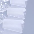 120pcs Frosted Super Short Half Cover Nail Tips Oval Coffin False Acrylic Nails Artificial Tips with Handle for Small Nail Bed. 