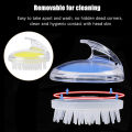 Silicone Shampoo Hair Wash Brush Hair scalp Massage Brush Head Anti Dandruff Haircare Massager Someday Silicone Comb Brush scalp Massager Bath. 