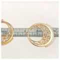 Chand Bali Earring Base Metal 2 pairs Jewelry Findings crafts supplies. 