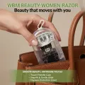 WBM Portable Women Body Razor | 5 Blades Razor for Women (Any Random Color) | Flexible Upto 45 Degree. 