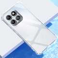 Huawei Honor X6a Clear Transparent Shock-Proof Protective Case With Camera Lens Protection. 