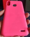 For Infinix hot 7 back Cover Soft touch silky silicon case for infinix hote 7. 
