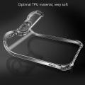 iPhone 14 Pro Max Back Cover Transparent Soft Bumper Clear 6D Silicon Jelly Back Case Imported. 