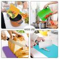 3pc Flexible Non slip cutting mat anti-slip kitchen cutting board mats. 