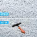 Versatile Carpet rake brush Professional Ergonomic Multi-function Pet hair combs Durable Efficient Carpet groomer rake for Home Accessories Pet Accessories Home cleaning Pet grooming Carpet maintenance  removal tool. 