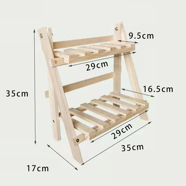 Elegant%20Natural%20Wood%20Triple-Layer%20Folding%20Bookshelf%20and%20Display%20Rack%20-%20Image%203
