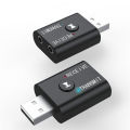 Bluetooth 5.0 2 in 1 Audio Transmitter And Receiver For TV Smartphone PC Home Stereo MP3 Laptop. 