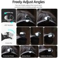(New arrival) For Insta360 GO3 / GO 3S Sunnylife Baseball Hat Clip Mount Baseball Cap Clamp Quick Release Mount Camera POV Vlog Holder (Black). 