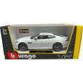 Bburago Jaguar XKR-S White 1/24 Diecast Car Model by Bburago. 
