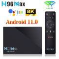 H96 MAX TV Box Android 11 1GB RAM 8GB ROM Ultra HD Support 8K 24fps. 