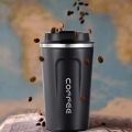 COFFEE MUG HIGH QUALITY STAINLESS STAEEL MUG DOUBLE WALL STEEL HOT AND COLD GOOD FAMILY MUG 450 ML. 