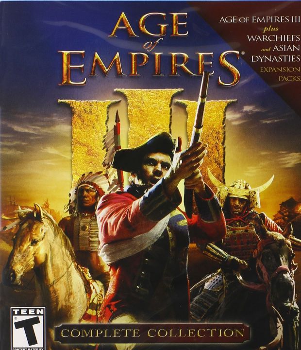 Age of Empires III - Complete Collection Pc DVD  Pre Installed - Best Classic Game For Computers & Laptops