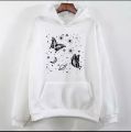New Hoodie Design Printed Fleece Winter Hoodie for Woman and Girls Pullover Comfortable Wear all Colors. 