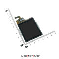 Mobile phone Complete LCD Display For Nokia N91 6681 N70 N72 7610 Parts. 