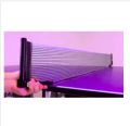 Safdar Mart- Professional Table Tennis Ping Pong Net Post Set Strength Screw Clamp with Net Clip Insert, 1.5 Inch Width Grip Holder, Tension and Height Adjustable Easy Set Up, Table Tennis Net and Post Set - Portable and Easy Setup 72" Regulation Size. 