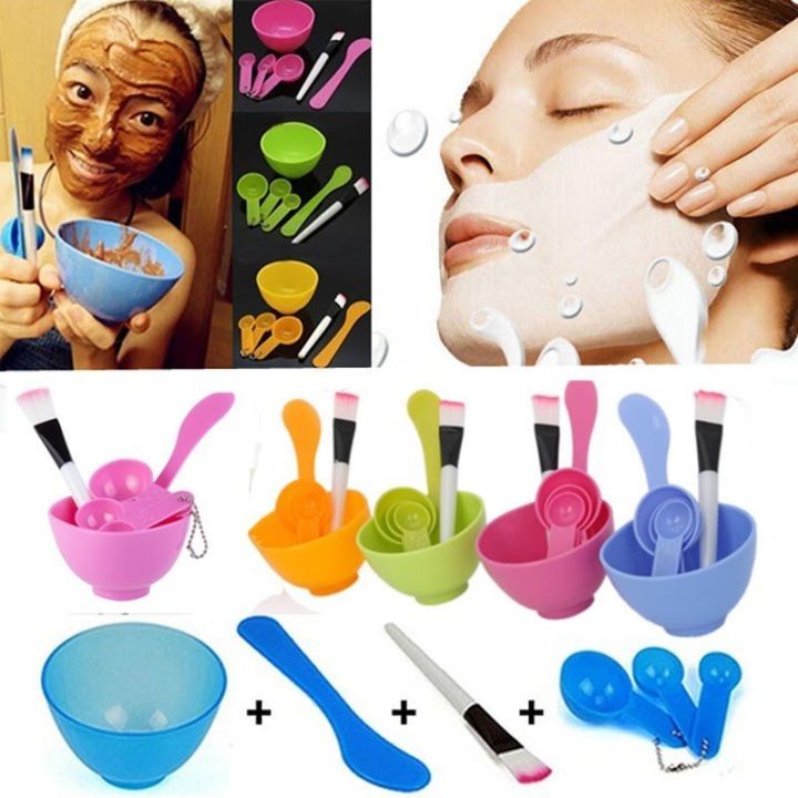 Face Mask and Bleach Mixing Bowl 1 Set Random Color