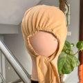 Pack of 5 Plain Tie-Back Bonnet Cap Soft Under Scarf Hijab Caps for Women in Random Colors Jersey Cotton Ladies Inner Scarf Caps Free-Size for All - Bilal Online. 